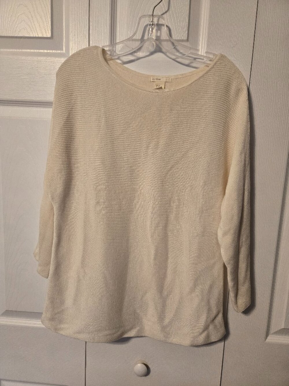 H&M White Sweater, oversized XS.